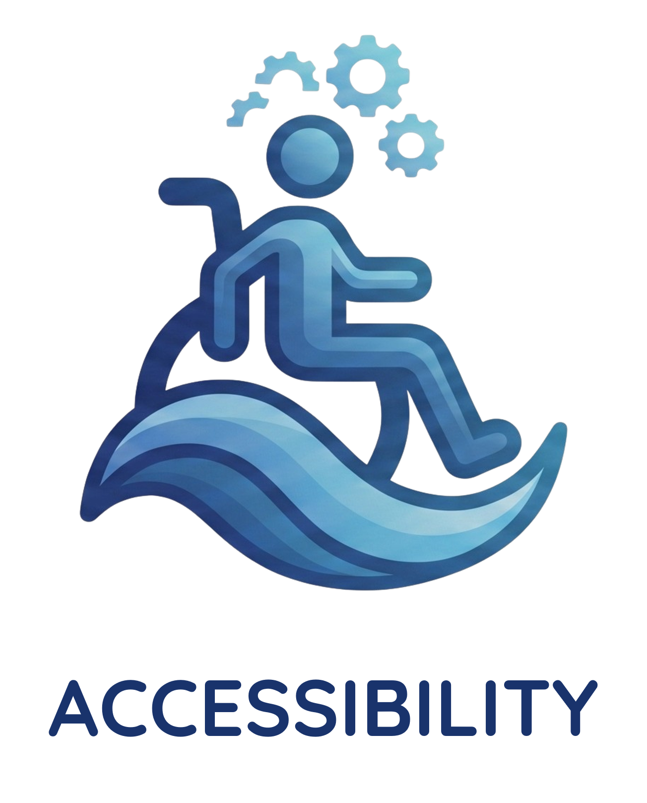 Accessibility touchless benefit logo