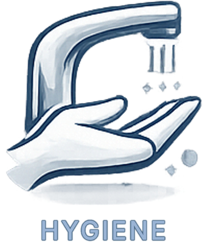 Hygiene touchless benefit logo